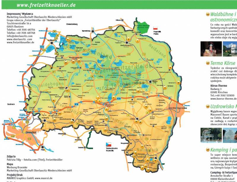 materiały promocyjne ze strony www.oberlausitz,com